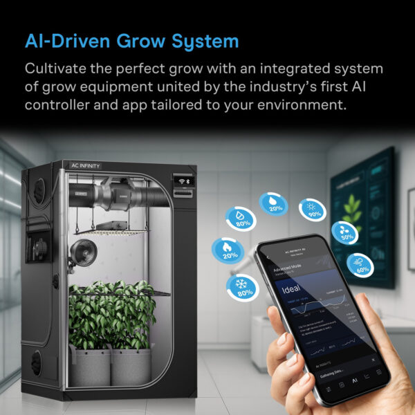 AC Infinity Advance Grow Zelt-System 60x60x180 - Bild 4