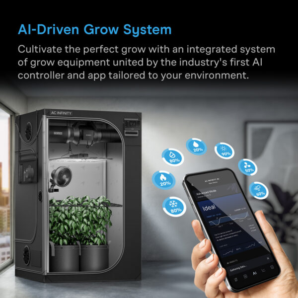 AC Infinity Advance Grow Zelt-System 90x90x180 - Bild 4