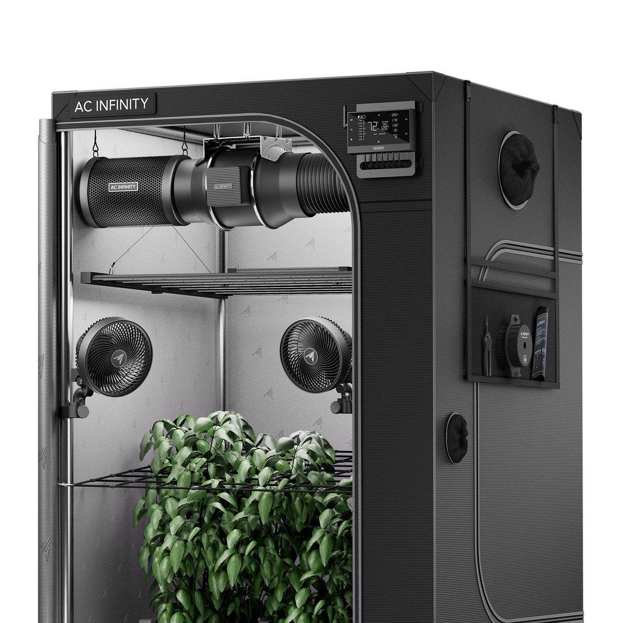 AC Infinity Advance Grow Zelt-System 60x120x180 PRO  120x120x200