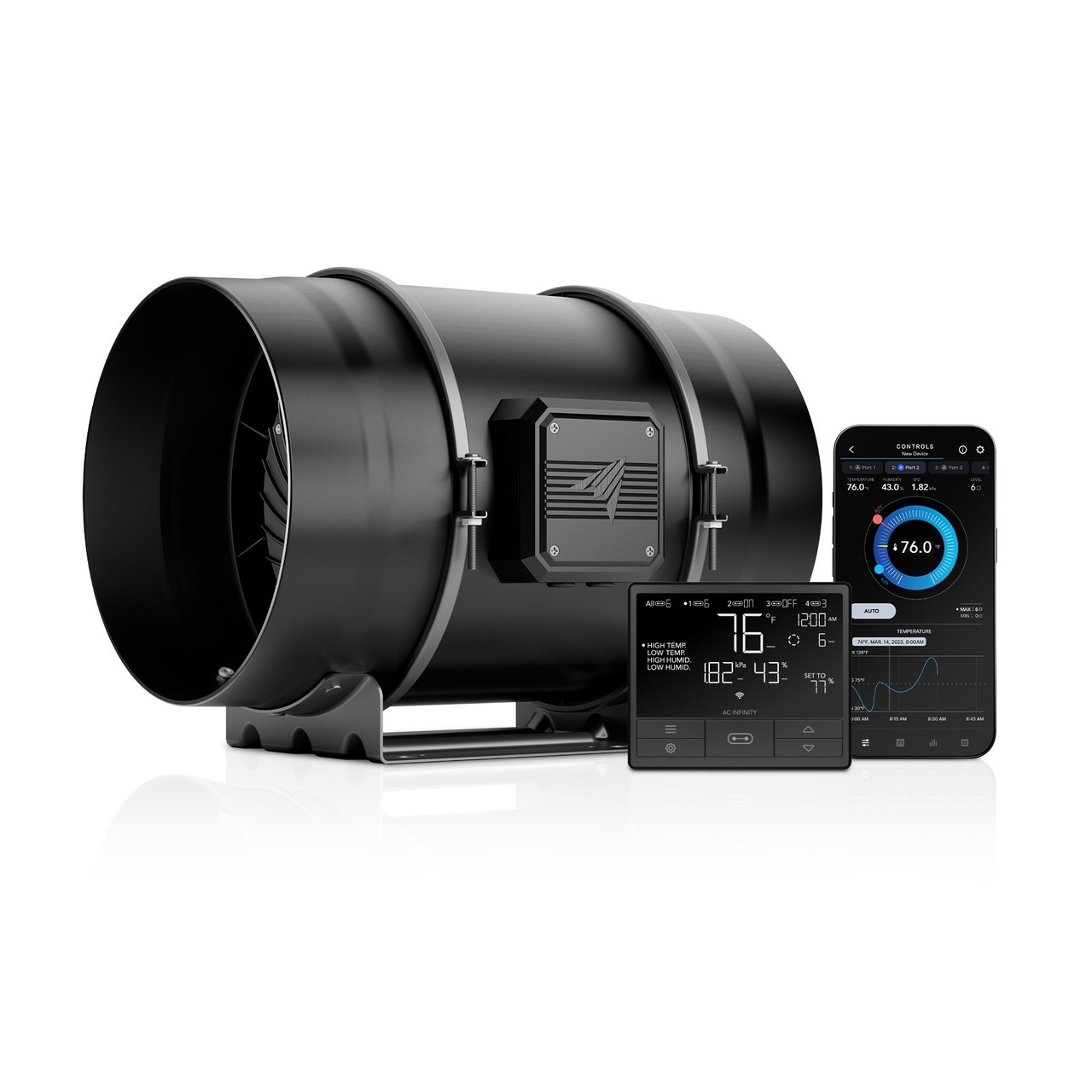 AC Infinity CLOUDLINE Pro T8 200 mm