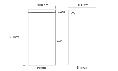 Produktvergleich Growbox: HOMEbox Ambient Q100+ mit 22-mm-Gestänge