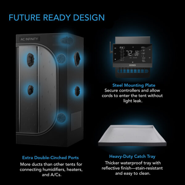 AC Infinity CLOUDLAB 632, Advance Grow Zelt 90x60 - Bild 5