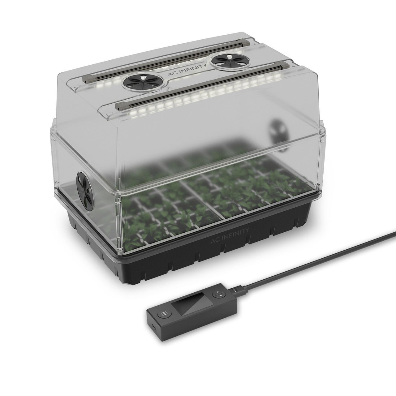 Stecklings-Gewächshaus LED 5x8 - AC Infinity Germination Kit