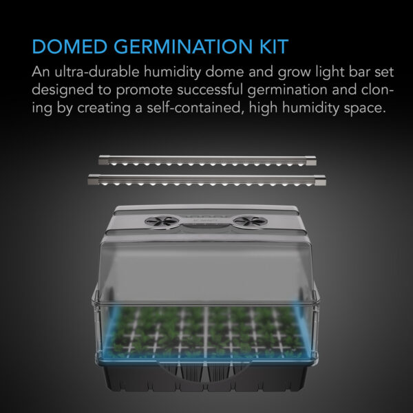 Stecklings-Gewächshaus LED 5x8 - AC Infinity Germination Kit - Bild 7