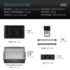 Stecklings-Gewächshaus LED 5x8 - AC Infinity Germination Kit - Bild 6