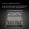 HumidityDomeX5_SP2__48161.1761868655.jpg Stecklings-Gewächshaus LED mit Heizmatte 5x8 - AC Infinity Propagation System - Bild 7