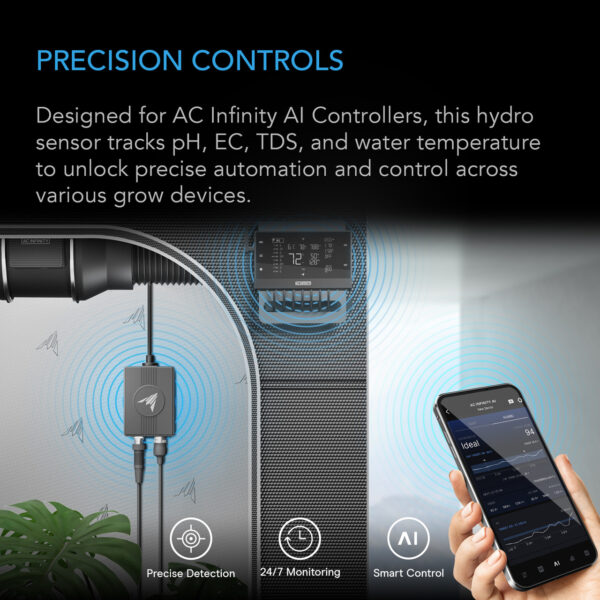 HydroSensor_AISesnor_IMG2__59695.1758736969.jpg Hydro Sensor AC Infinity AI+ pH EC TDS - Bild 2