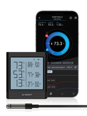 CLOUDCOM B1 AC Infinity Smart Thermo-Hygrometer 3,6m Sonde