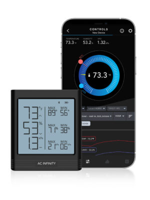 CLOUDCOM B2 AC Infinity Smart Thermo-Hygrometer