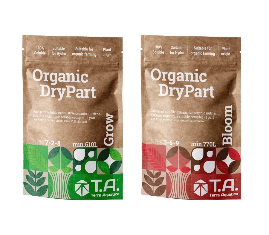 Terra Aquatica Organic DryPart Bloom 1 kg – Bio Blütedünger Pulver