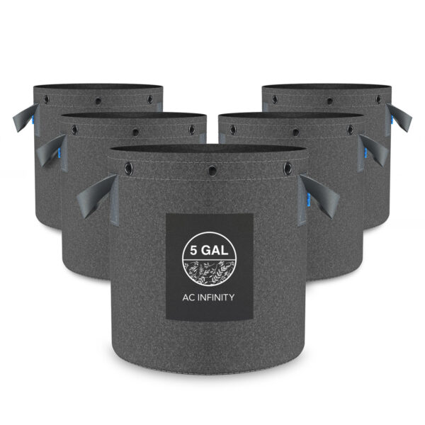StorePhoto1__43352.1684366145.jpg AC Infinity Stofftöpfe 19 Liter 5er-Pack