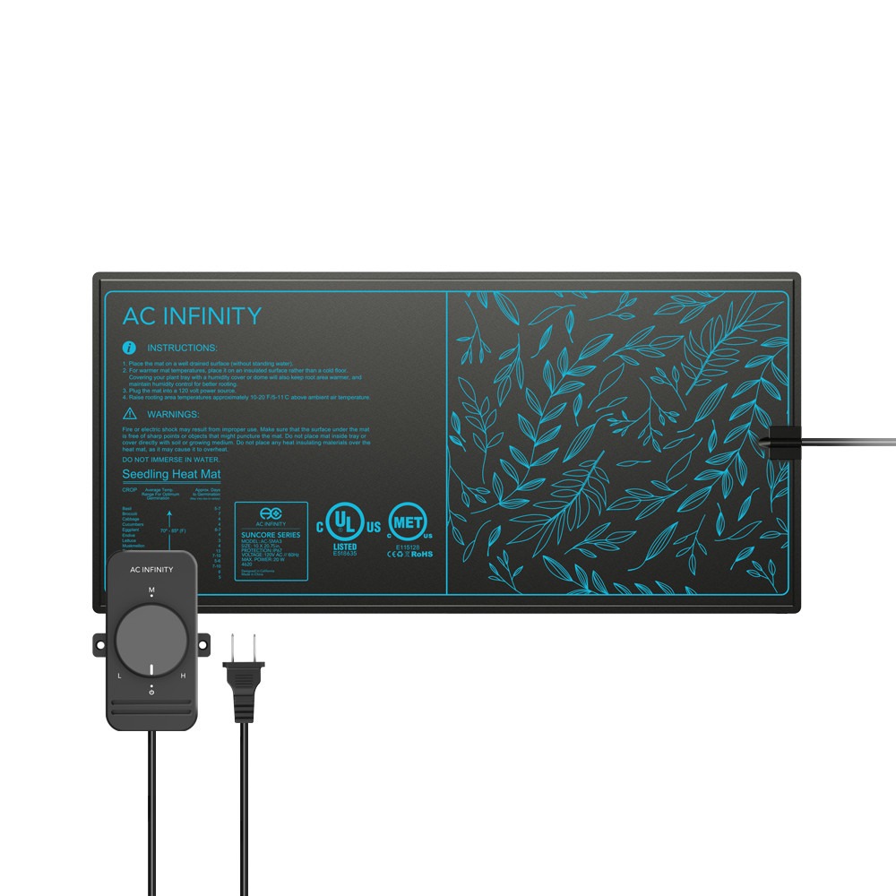 SUNCORE S3 Heizmatte 25,4 x 52,7 cm - AC Infinity