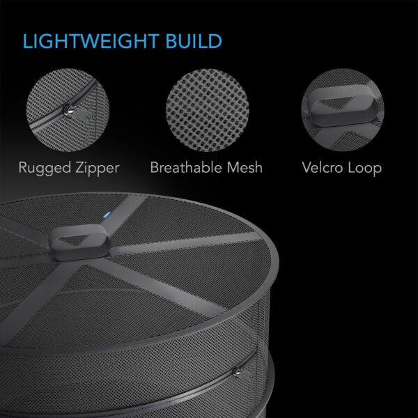 StorePhoto3__04272.1657045671.jpg Hängendes Trockengestell AC Infinity 45 cm 4 Ebenen - Bild 3