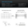 StorePhoto4__45497.1716241376.jpg AC Infinity Grow Zelt Gitternetz 60 x 120 cm - Bild 4