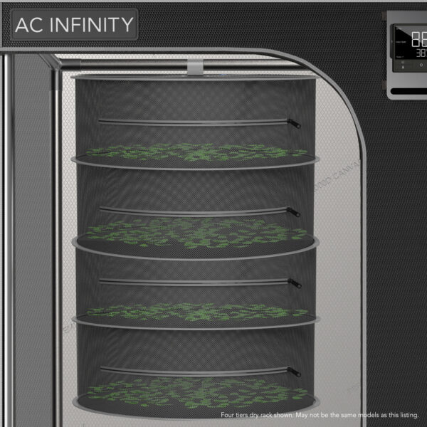 StorePhoto5__54953.1633114013.jpg Hängendes Trockengestell AC Infinity 60 cm 6 Ebenen - Bild 5