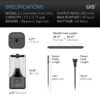 AC Infinity CLOUDFORGE T3 Luftbefeuchter 4.5L - Bild 5