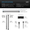 StorePhoto6__46140.1743118602.jpg IONBEAM S16 AC Infinity Vollspektrum LED Leiste 4er-Pack - Bild 5