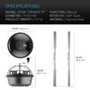 Bud Bowl Trimmer 49 cm AC Infinity - Bild 6