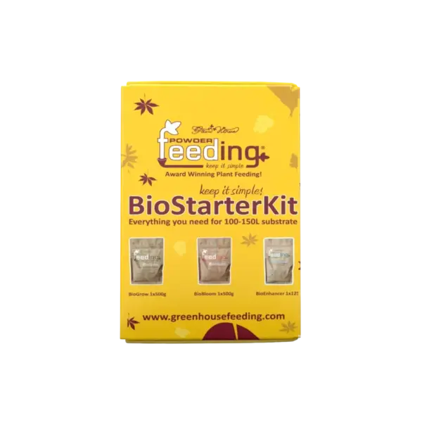 Green House Powder Feeding BIO Starter Kit – Vorderansicht