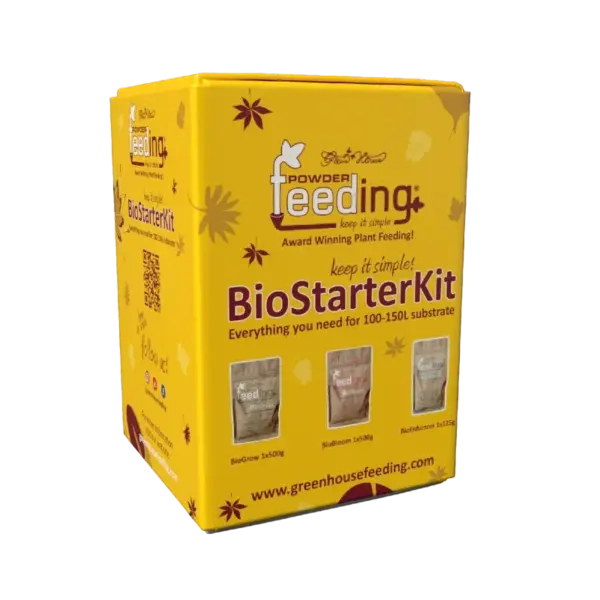 Green House Powder Feeding BIO Starter Kit Dünger Set