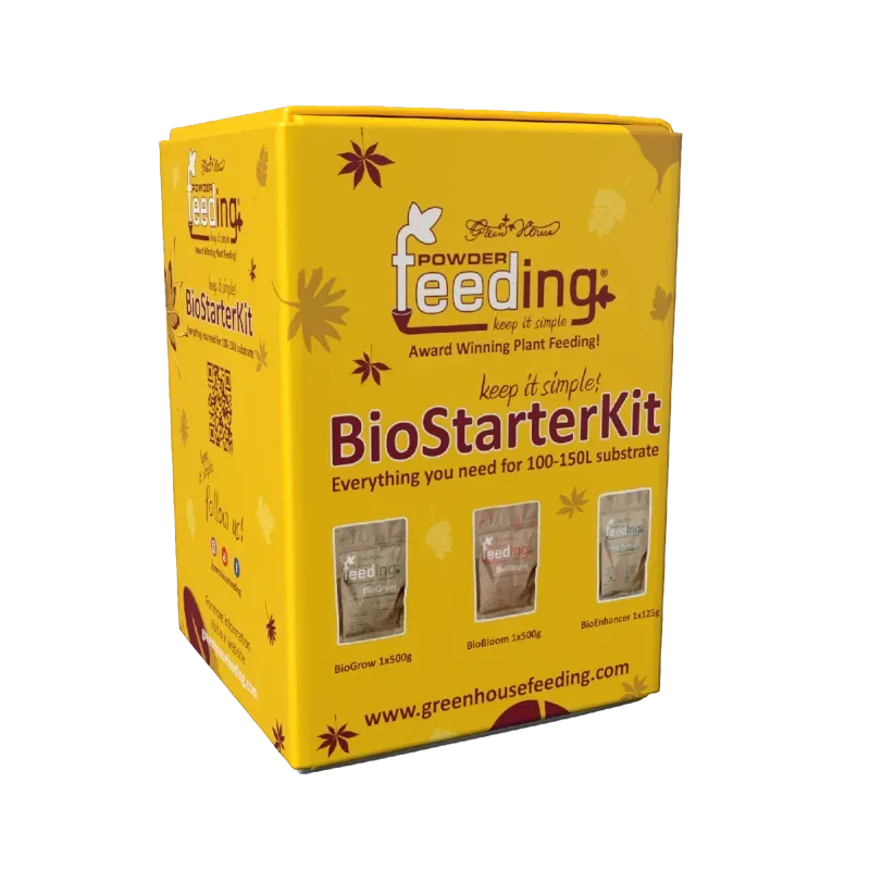 Green House Powder Feeding BIO Starter Kit