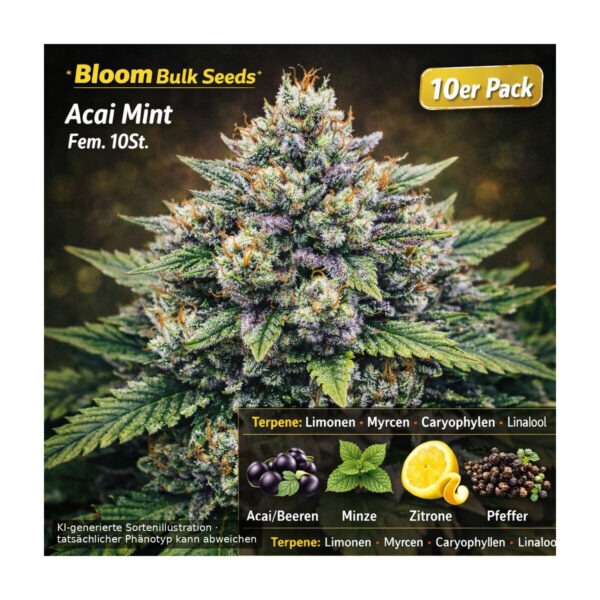 Acai Mint – Bloom Bulk Seeds feminisiert 10er Pack Cannabis Samen