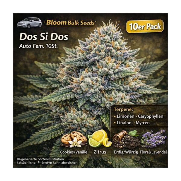 Dos Si Dos Auto – Bloom Bulk Seeds feminisiert 10er Pack Cannabis Samen