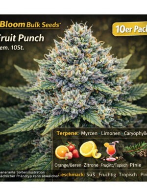 Fruit Punch – Bloom Bulk Seeds feminisiert 10er Pack Cannabis Samen