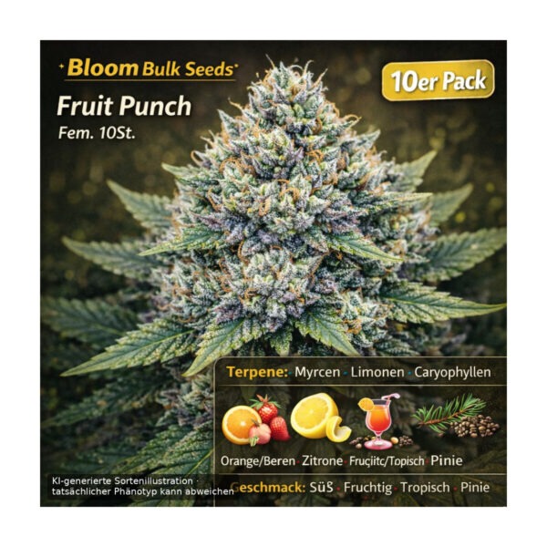Fruit Punch – Bloom Bulk Seeds feminisiert 10er Pack Cannabis Samen