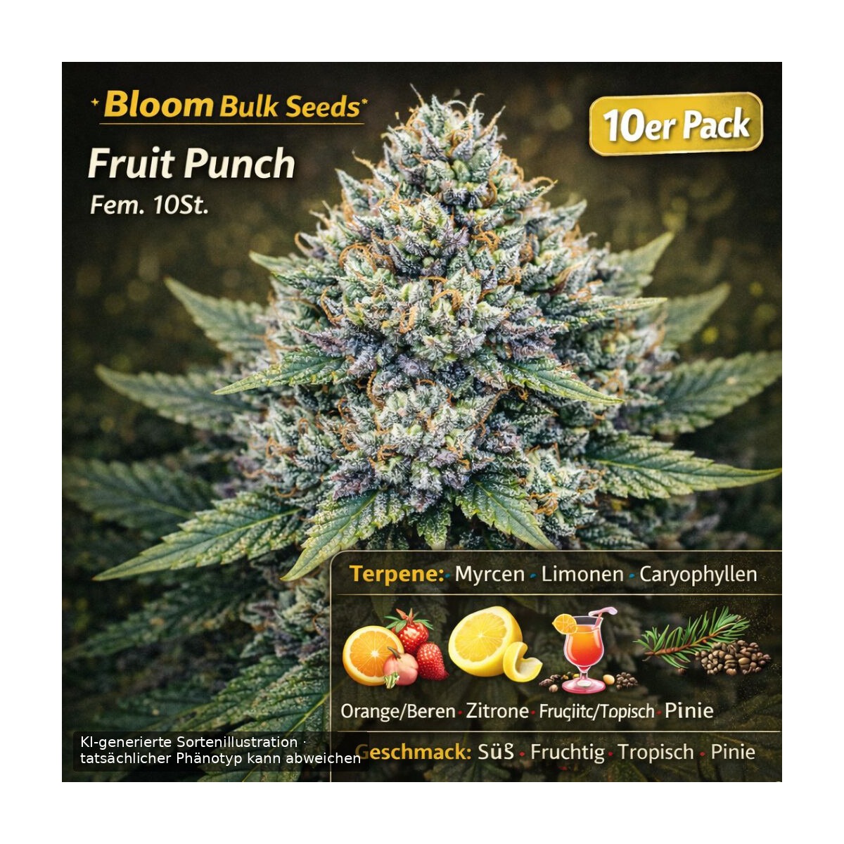 Fruit Punch - Bloom Bulk Seeds feminisiert 10er Pack