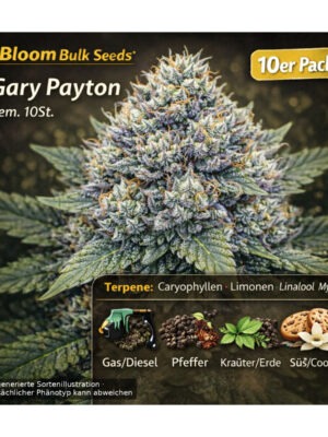 Gary Payton – Bloom Bulk Seeds feminisiert 10er Pack Cannabis Samen