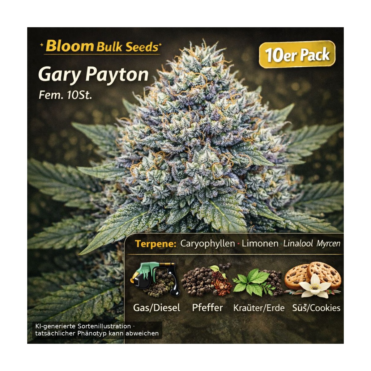 Gary Payton - Bloom Bulk Seeds feminisiert 10er Pack