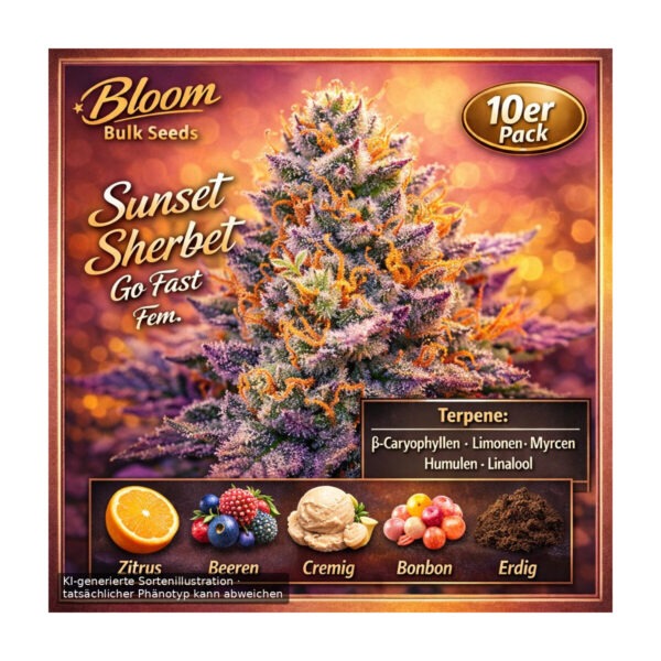 bloom-bulk-seeds-sour-diesel-go-fast-fem-10st.jpg Sour Diesel Go Fast - Bloom Bulk Seeds feminisiert 10er Pack