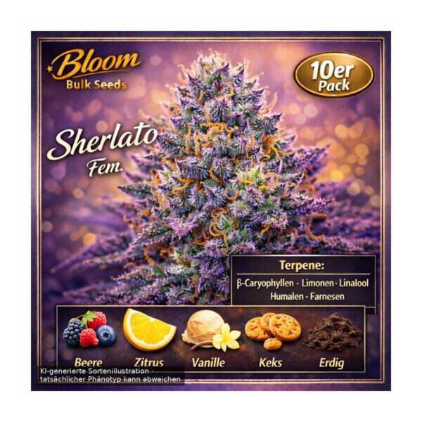Tropicana Cookies – Bloom Bulk Seeds feminisiert 10er Pack Cannabis Samen