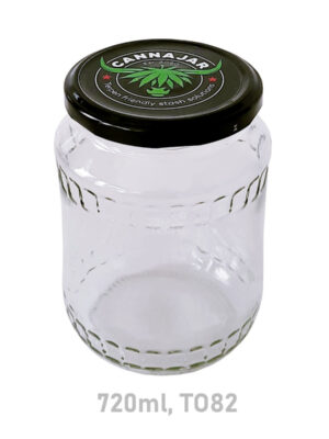 Cannajar TO82 720ml Aufbewahrungsglas