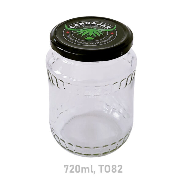 Cannajar TO82 720ml Aufbewahrungsglas