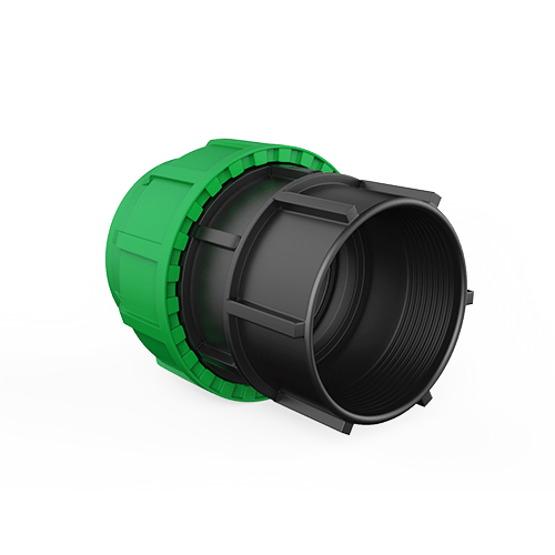 PE-Kupplung 25 mm auf 3/4 Zoll IG verschraubt PE-Kupplung 25 mm auf 3/4 Zoll IG verschraubt
