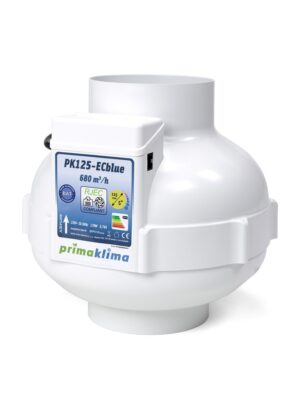 Prima Klima PK125ECblue 0-680 m³/h Ø125mm RJ45