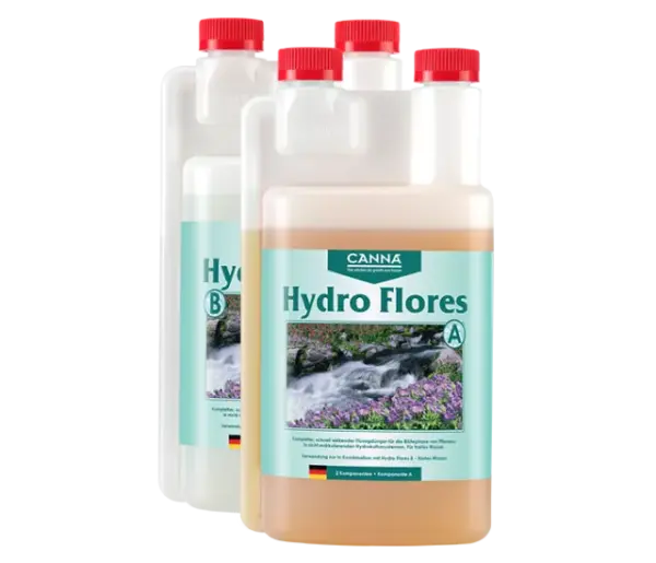 Canna Hydro Flores A+B 2x 5 Liter Softwater – Bild 2