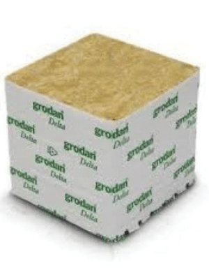 Steinwollwürfel im Tray 4x4cm 77 Stück