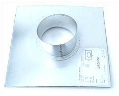 Wandflansch Metall ø 100 mm