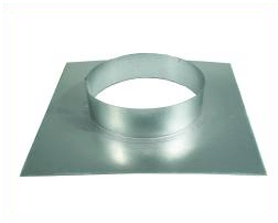 Wandflansch Metall ø 200 mm