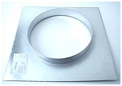 Wandflansch Metall ø 315 mm