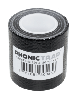 PhonicTrap Black Tape - 50 50 mm