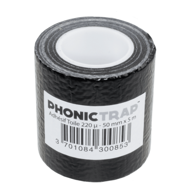 PhonicTrap Black Tape - 50 50 mm