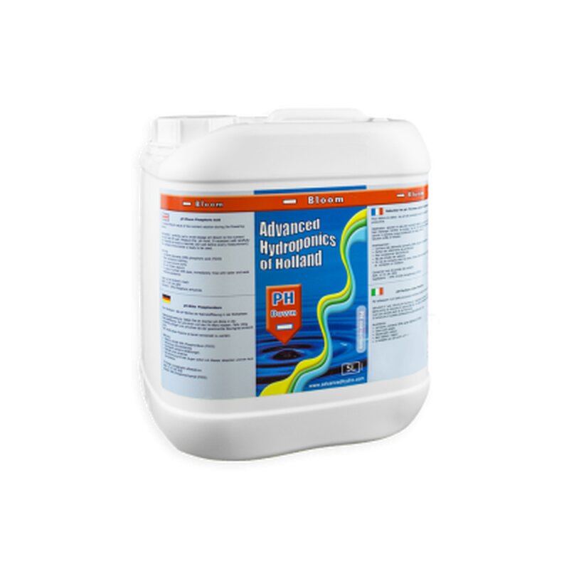 Advanced Hydroponics pH down Bloom 5L