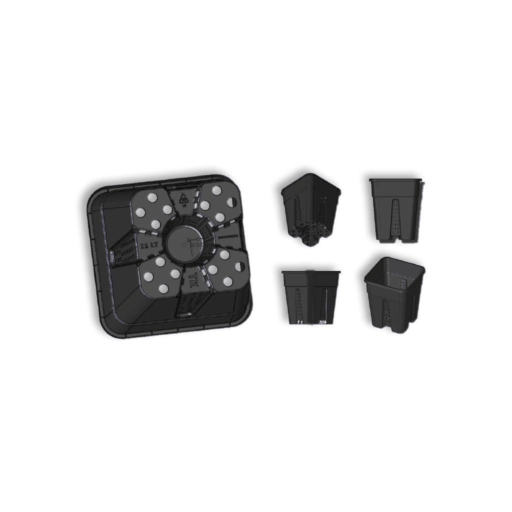 Aero Topf 11L 24x24x28,3 cm