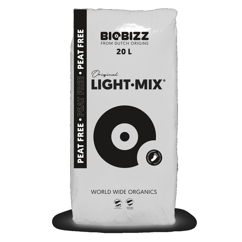 BioBizz Light Mix Peat Free Erde 20L - Torffrei