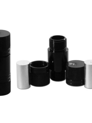 Black Leaf Pollenpresse S-Size Ø 21mm H 60mm schwarz Black Leaf Pollenpresse S-Size Ø 21mm H 60mm schwarz