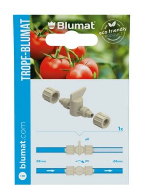 Blumat Absperrventil 8-8 mm, 1 Stk. Packung